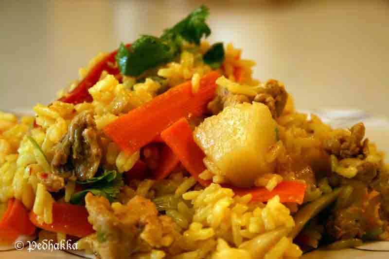 PINEAPPLE CHICKEN FRIED RICE PINEAPPLE CHICKEN FRIED RICE picture